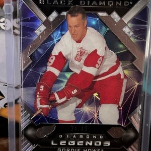 Upper Deck Black Diamond Gordie Howe, /49 Hockey Cards